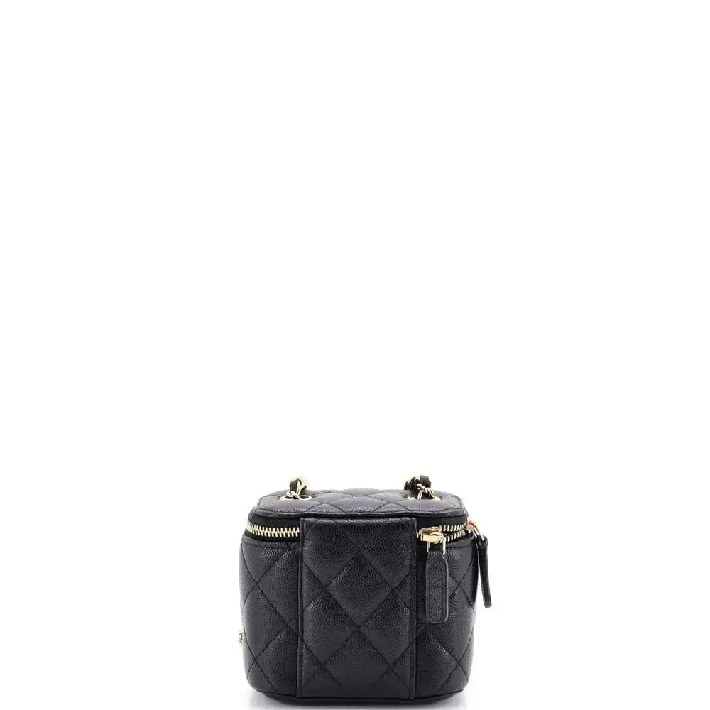 Chanel Classic Vanity Case With Chain #258303C40B